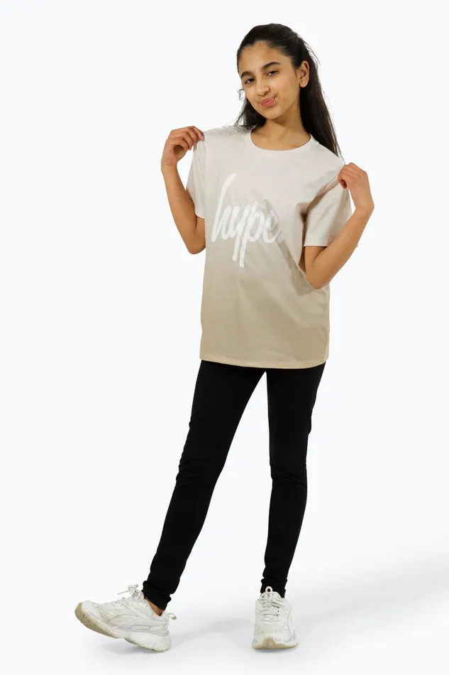 Just Hype TShirts Hype Girls Sand Fade TShirt