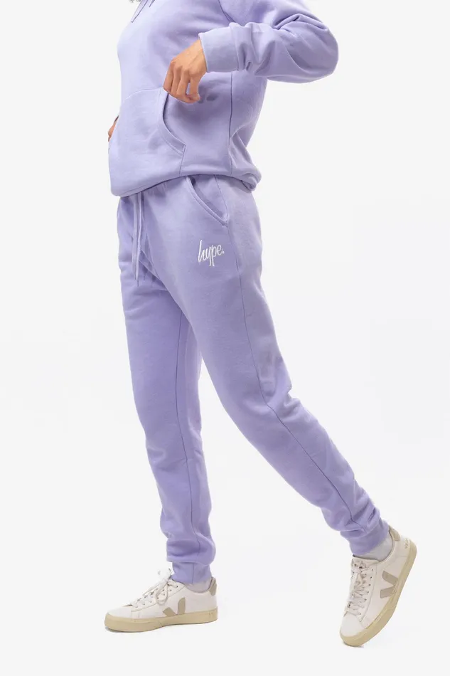 Just Hype Tracksuits Hype Adults Lilac Tracksuit