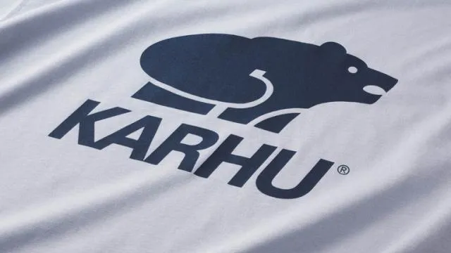 Karhu Basic Logo Tshirt Arctic Ice True Navy Men TShirts