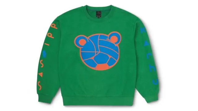 Karhu Karhu X Sasu Kauppi Ball Symbol Sweatshirt Amazon Ibi Blue Men Sweatshirts