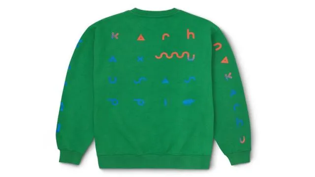 Karhu Karhu X Sasu Kauppi Ball Symbol Sweatshirt Amazon Ibi Blue Men Sweatshirts