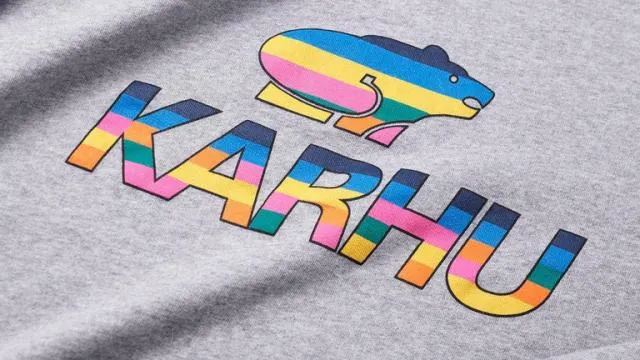 Karhu Team College Sweatshirt Heather Grey Multicolour Men Sweatshirts