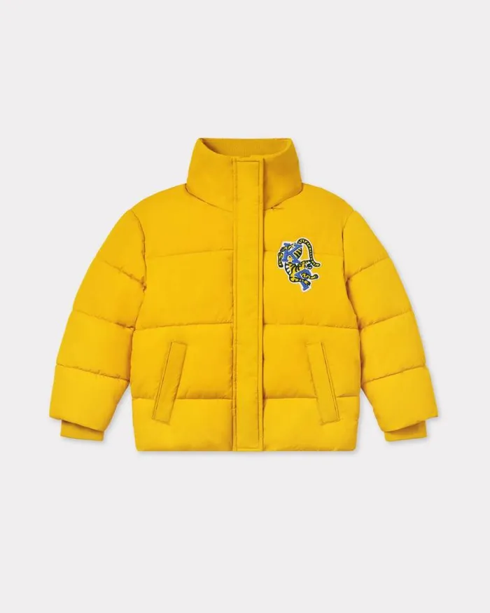 Kids 039Blue Jungle039 Waterproof Hooded Jacket Honey Kenzo Jackets And Coats