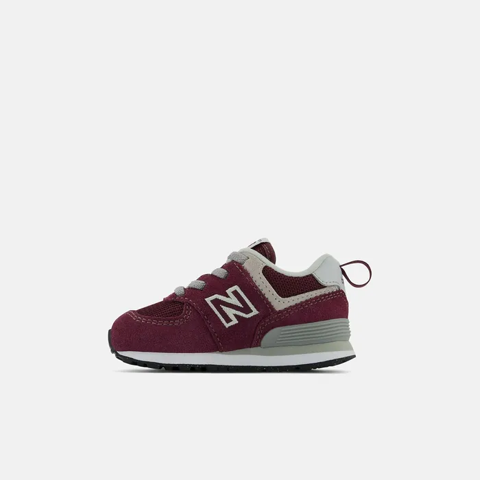 Kids 574 Core Bungee Burgundy With White New Balance Size 0 8211 10