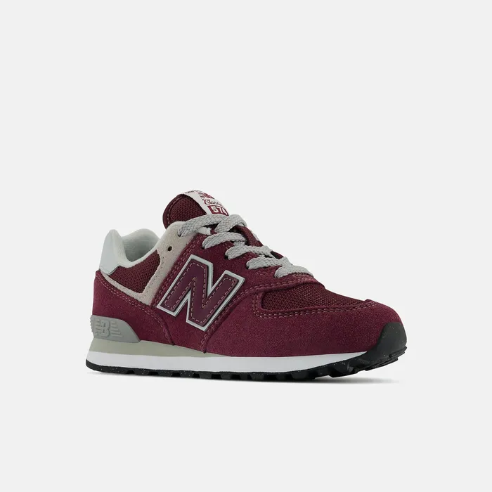Kids 574 Core Burgundy With White New Balance Size 105 8211 3