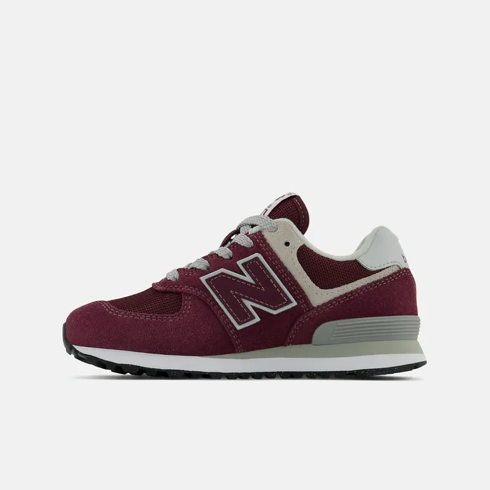 Kids 574 Core Burgundy With White New Balance Size 105 8211 3