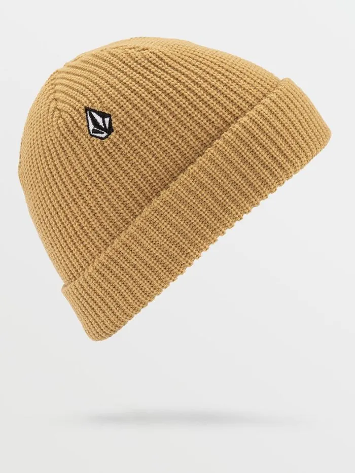 Kids Accessories Volcom Big Boys Full Stone Beanie 8211 Mustard