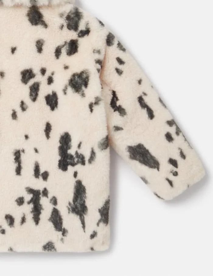 Kids Appaloosa Pattern Coat Ivory Stella McCartney Outerwear Kids Appaloosa Pattern Coat Ivory Stella McCartney Outerwear
