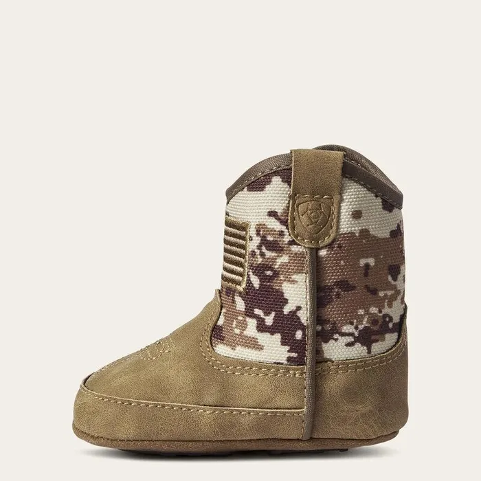 Kids Baby Boots Ariat Infant Lil039 Stompers Dallas Boot Patriot Brown