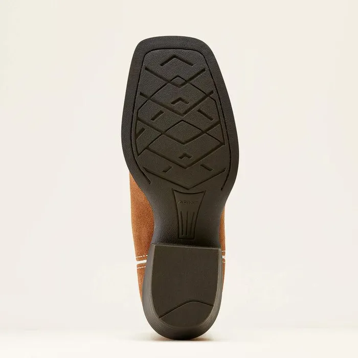 Kids Big Kids039 Footwear Ariat Futurity Rodeo Quincy Western Boot Chestnut Suedeamerican Cowboy