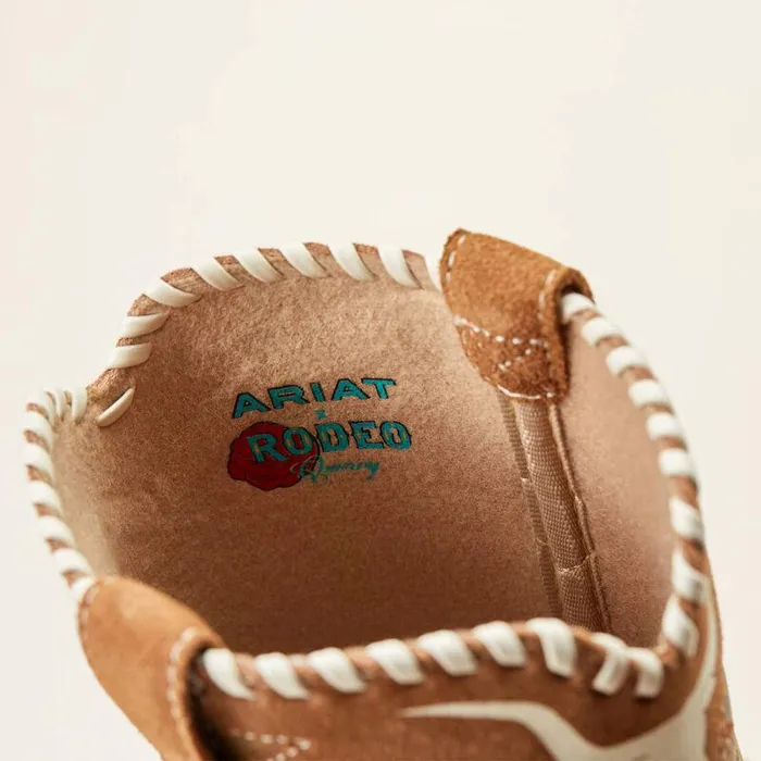 Kids Big Kids039 Footwear Ariat Futurity Rodeo Quincy Western Boot Chestnut Suedeamerican Cowboy