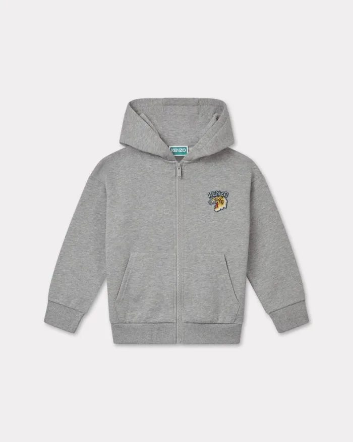 Kids Cardigan And Trouser Set Misty Grey Kenzo Tshirts And Sweatshirts