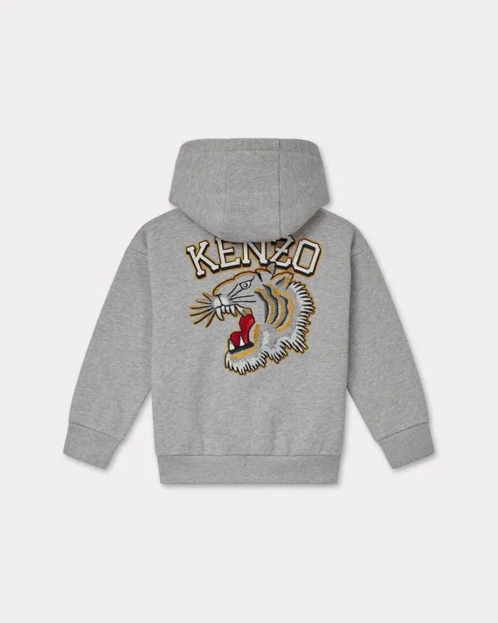Kids Cardigan And Trouser Set Misty Grey Kenzo Tshirts And Sweatshirts