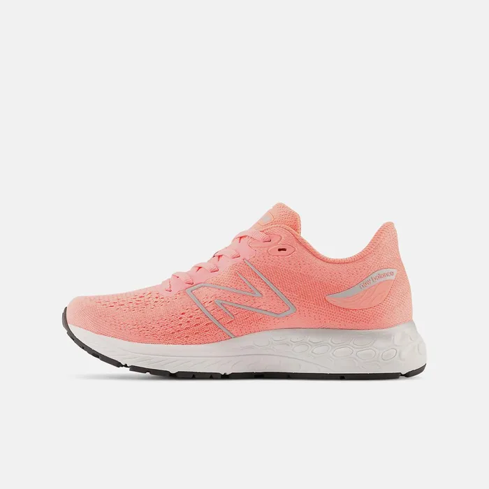 Kids Fresh Foam X 880v12 Grapefruit With Metallic Silver New Balance Size 35 8211 7 Kids Fresh Foam X 880v12 Grapefruit With Metallic Silver New Balance Size 35 8211 7