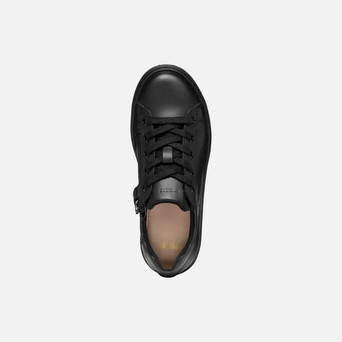 Kids Geox Sneakers NASHIK Kids039s Black Low Top Sneakers UNIFORM Black