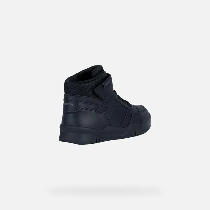 Kids Geox Sneakers PERTH F High Top Sneakers Black Junior Boy Geox Black