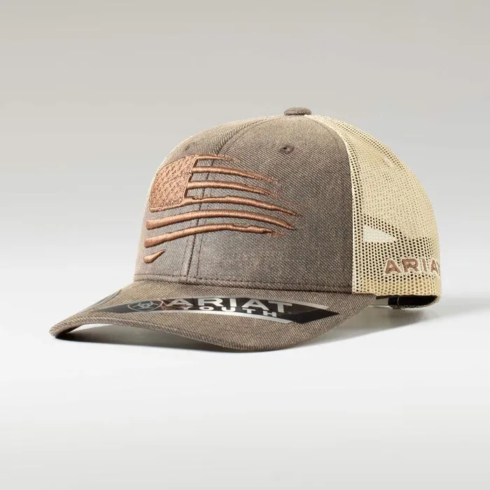 Kids Hats and Caps Ariat Youth Flag Cap