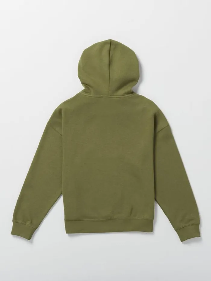 Kids Hoodies and Sweatshirts Volcom Big Boys Squable Hoodie 8211 Military