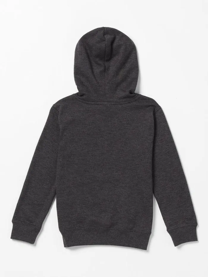 Kids Hoodies and Sweatshirts Volcom Little Boys Offshore Stone Hoodie 8211 Heather Black