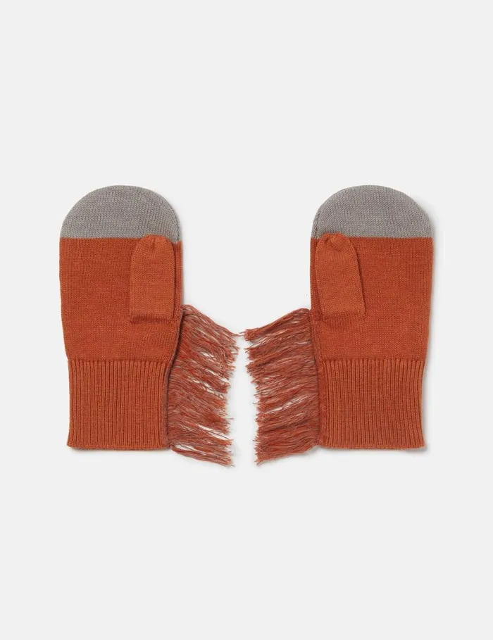 Kids Horse Fringed Mittens Brown Stella McCartney Shoes And Accessories Kids Horse Fringed Mittens Brown Stella McCartney Shoes And Accessories
