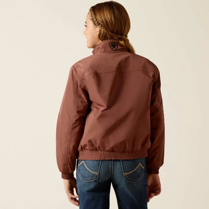 Kids Jackets and Vests Ariat Stable Insulated Jacket Marron Kids Jackets and Vests Ariat Stable Insulated Jacket Marron