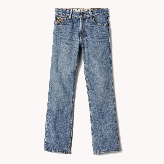 Kids Jeans Ariat B5 Slim Stretch Legacy Stackable Straight Leg Jean Drifter Kids Jeans Ariat B5 Slim Stretch Legacy Stackable Straight Leg Jean Drifter