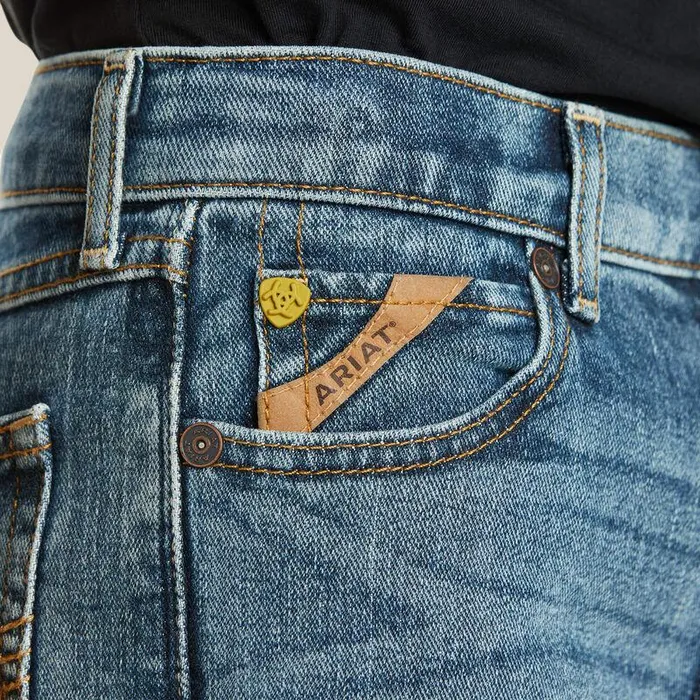 Kids Jeans Ariat B5 Slim Stretch Legacy Stackable Straight Leg Jean Drifter Kids Jeans Ariat B5 Slim Stretch Legacy Stackable Straight Leg Jean Drifter