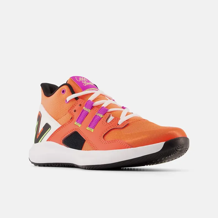 Kids Kid039s Coco CG1 Cosmic Rose With Neon Dragonfly And Black New Balance Cleats Kids Kid039s Coco CG1 Cosmic Rose With Neon Dragonfly And Black New Balance Cleats
