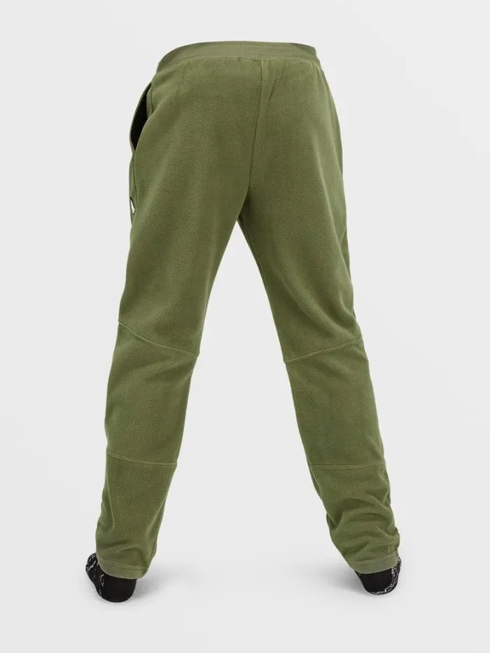 Kids Layering Volcom Polar Fleece Pants 8211 Military