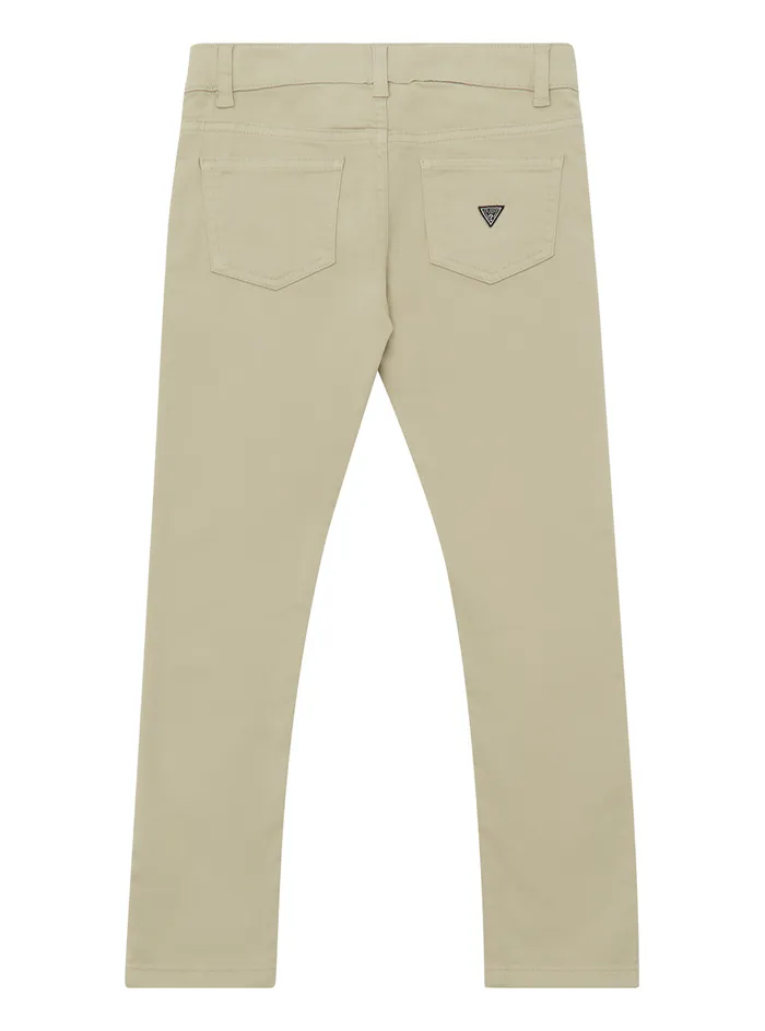 Kids Little Boy GUESS Grey Sateen Skinny Pants 27