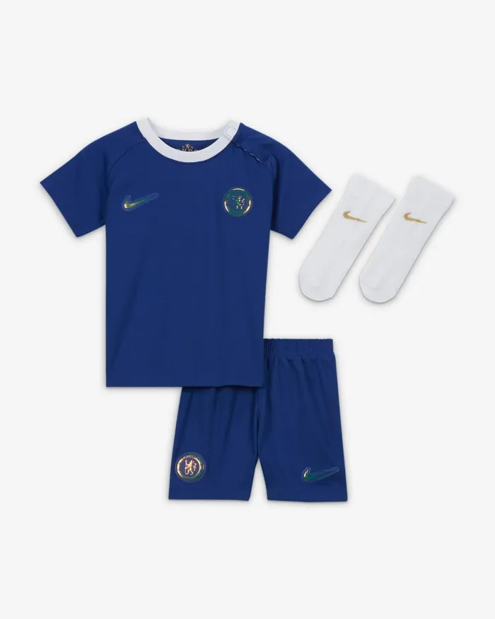 Kids Nike All Clothing Chelsea FC 202324 Home Rush Bluewhiteclub Gold