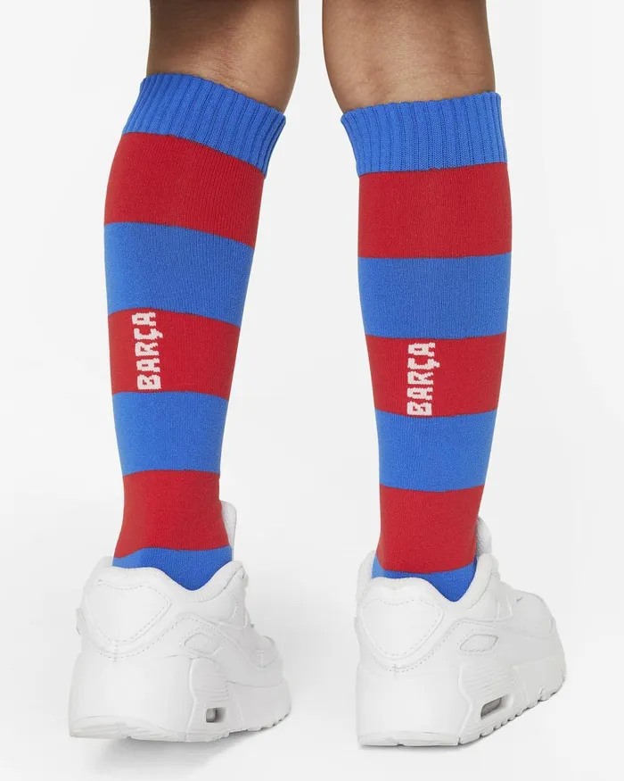 Kids Nike All Clothing FC Barcelona 202324 Away Whiteroyal Blueuniversity Redroyal Blue