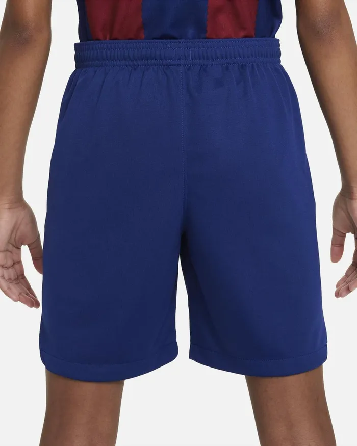 Kids Nike All Clothing FC Barcelona 202324 Stadium Home Deep Royal Bluewhite