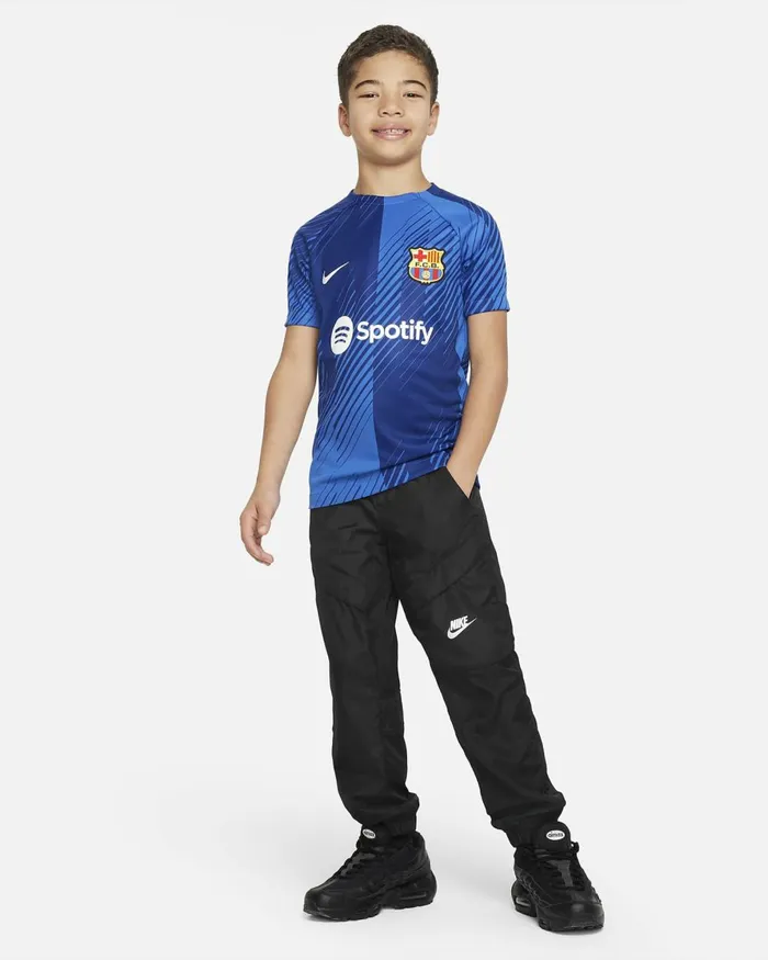 Kids Nike All Clothing FC Barcelona Academy Pro HomeAway Royal Blueroyal Bluedeep Royal Bluewhite