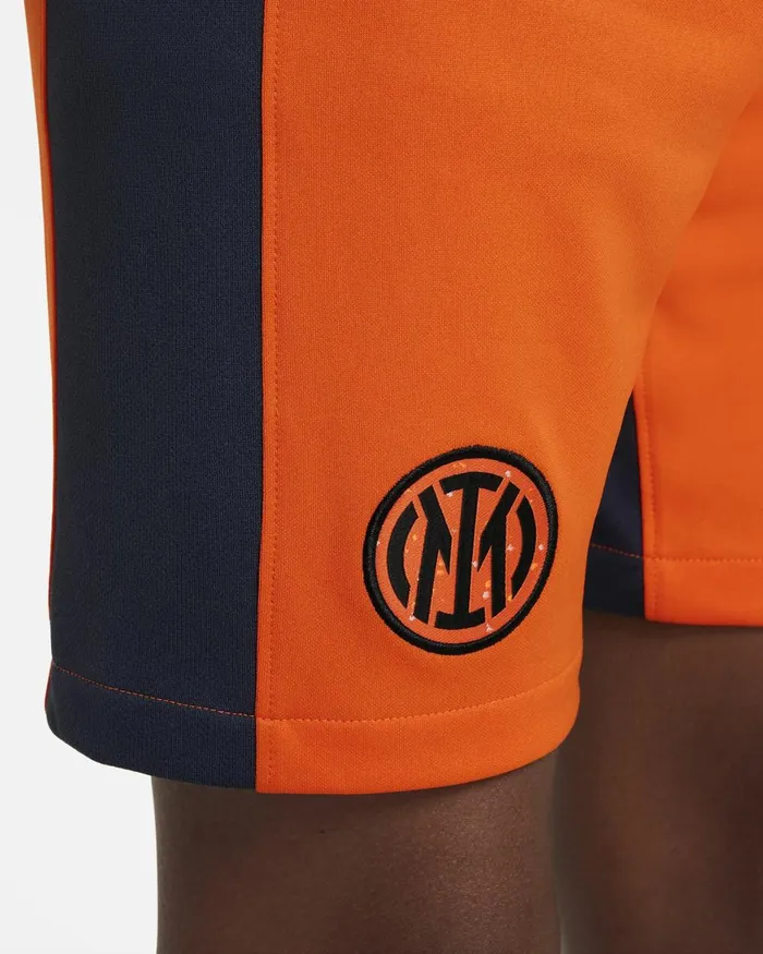 Kids Nike All Clothing Inter Milan 202324 Stadium Third Safety Orangethunder Blueblack