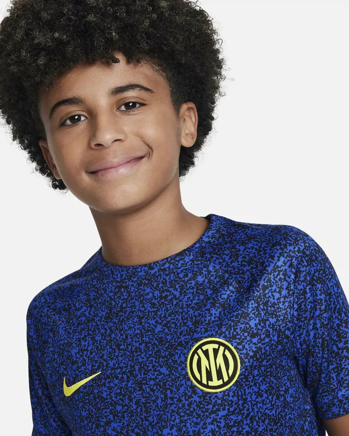 Kids Nike All Clothing Inter Milan Academy Pro Lyon Blueblackvibrant Yellow
