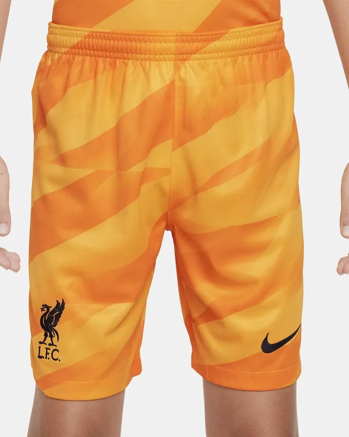 Kids Nike All Clothing Liverpool FC 202324 Stadium Goalkeeper Taxivivid Orangeblack