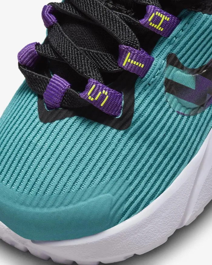 Kids Nike All Shoes Star Runner 4 SE Teal Nebulablackvoltpurple Cosmos