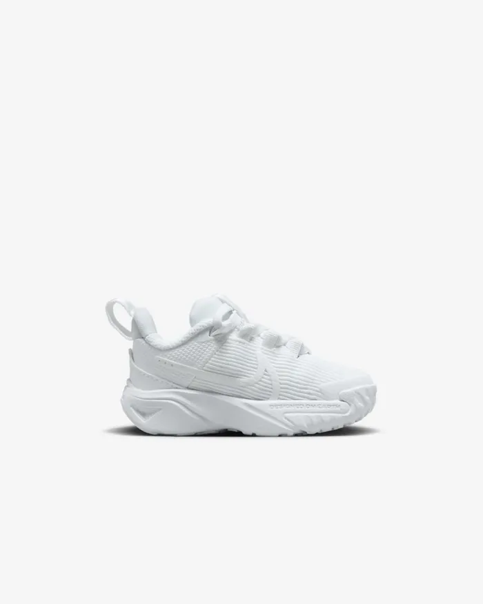 Kids Nike Baby and Toddler 03 Years Star Runner 4 Whitewhitepure Platinumwhite