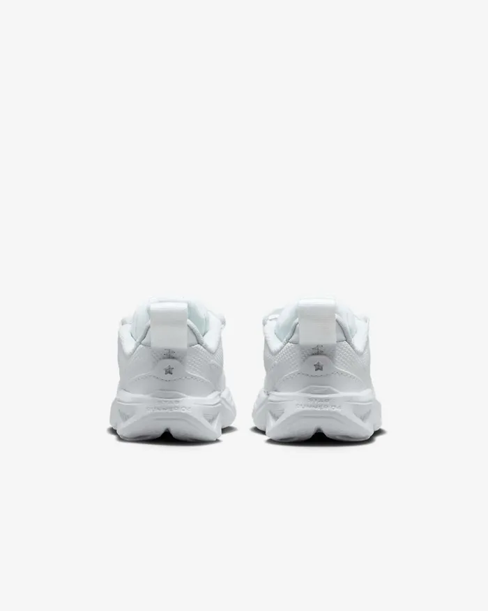 Kids Nike Baby and Toddler 03 Years Star Runner 4 Whitewhitepure Platinumwhite