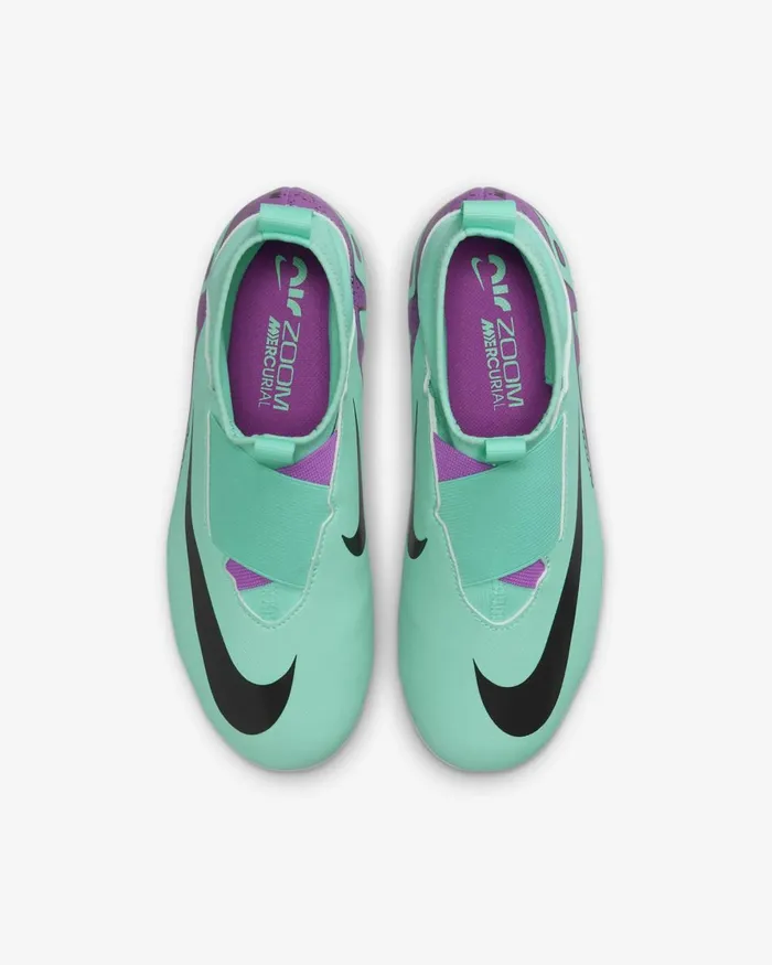 Kids Nike Football Jr Mercurial Superfly 9 Academy Hyper Turquoiseblackwhitefuchsia Dream