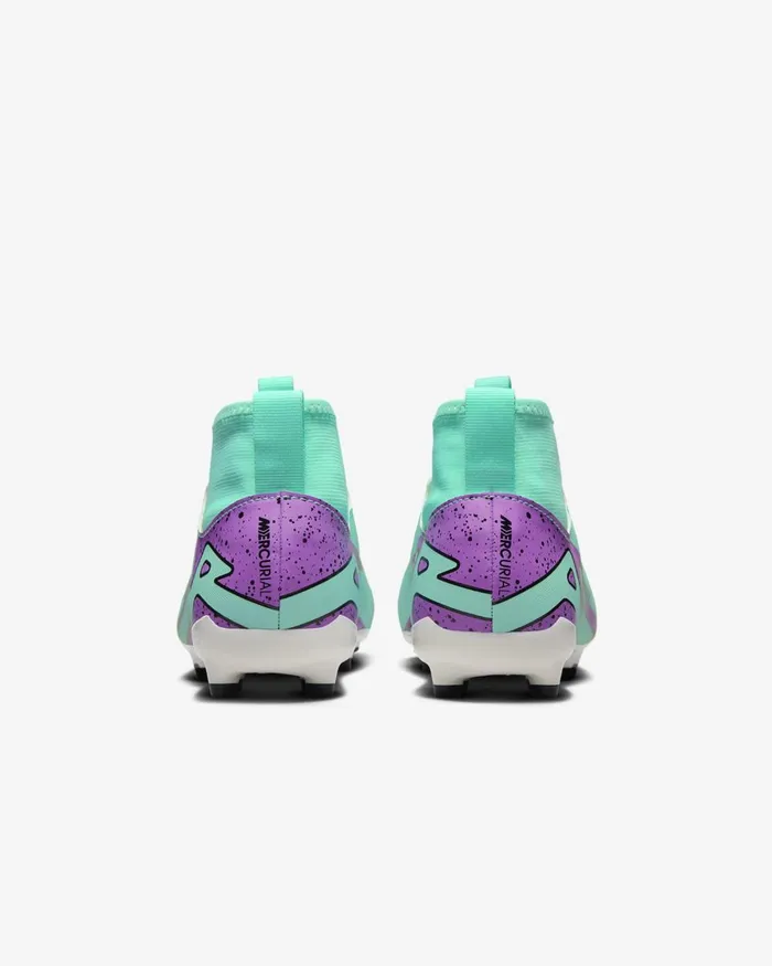 Kids Nike Football Jr Mercurial Superfly 9 Academy Hyper Turquoiseblackwhitefuchsia Dream