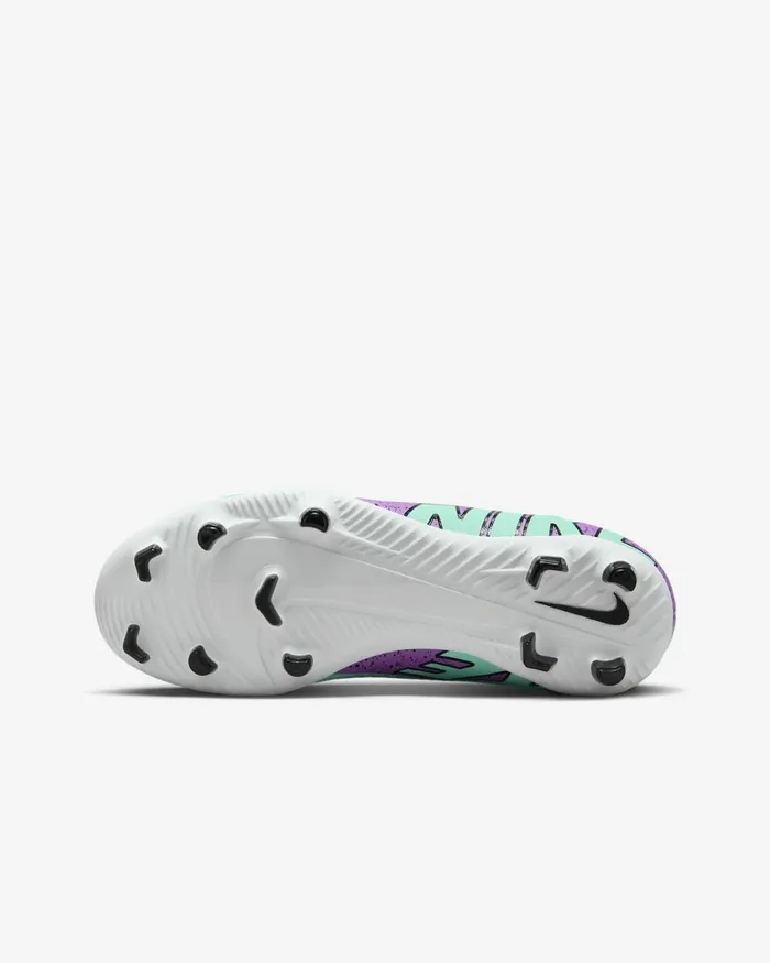 Kids Nike Football Jr Mercurial Superfly 9 Club Hyper Turquoiseblackwhitefuchsia Dream