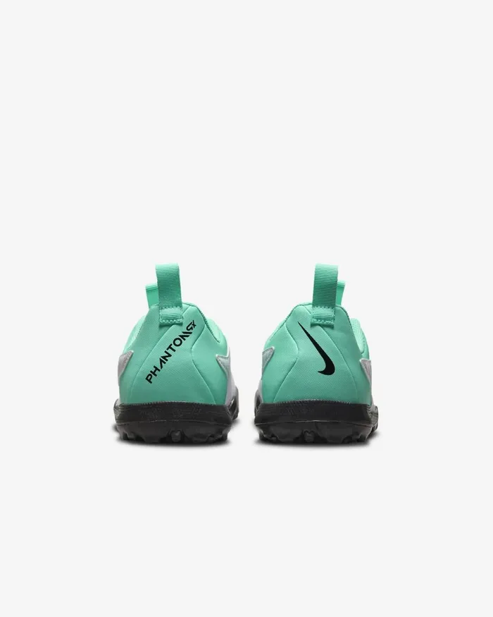 Kids Nike Football Jr Phantom GX Academy Hyper Turquoisefuchsia Dreamwhiteblack