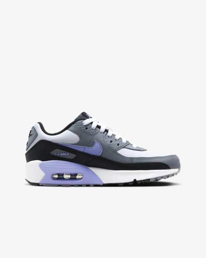 Kids Nike Older Kids 7 8211 15 Years Air Max 90 LTR Photon Dustcool Greyblacklight Thistle