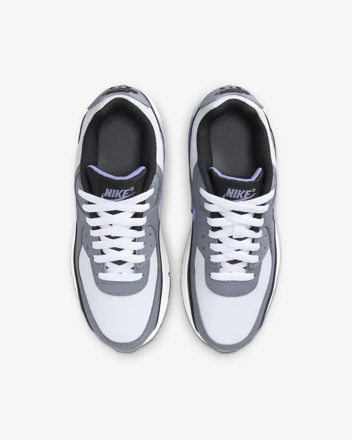 Kids Nike Older Kids 7 8211 15 Years Air Max 90 LTR Photon Dustcool Greyblacklight Thistle