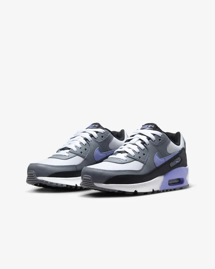 Kids Nike Older Kids 7 8211 15 Years Air Max 90 LTR Photon Dustcool Greyblacklight Thistle