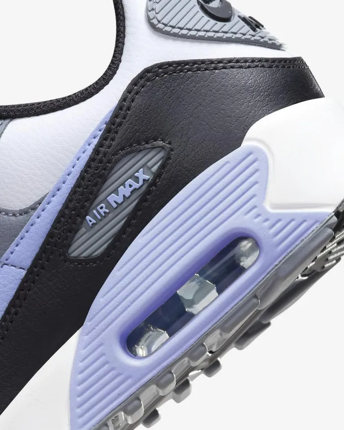 Kids Nike Older Kids 7 8211 15 Years Air Max 90 LTR Photon Dustcool Greyblacklight Thistle