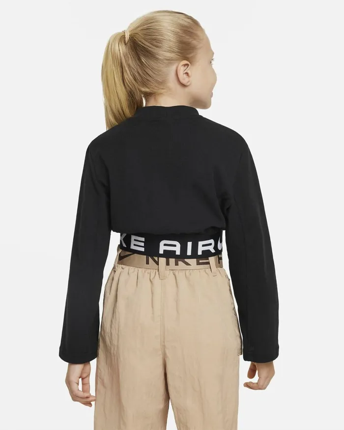 Kids Nike Tops And TShirts Air Blackwhite