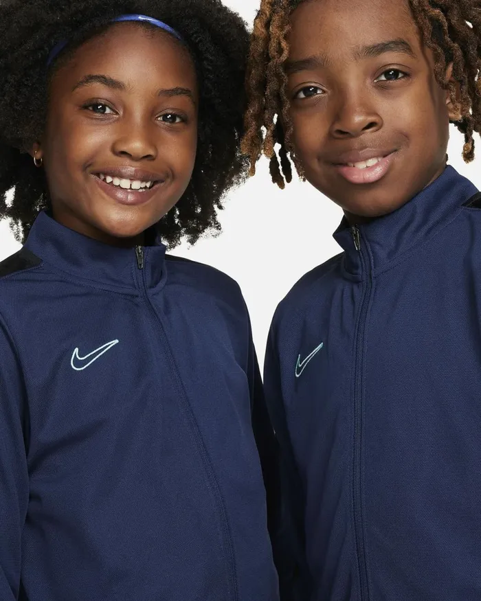 Kids Nike Tracksuits DriFIT Academy23 Midnight Navyblackhyper Turquoise